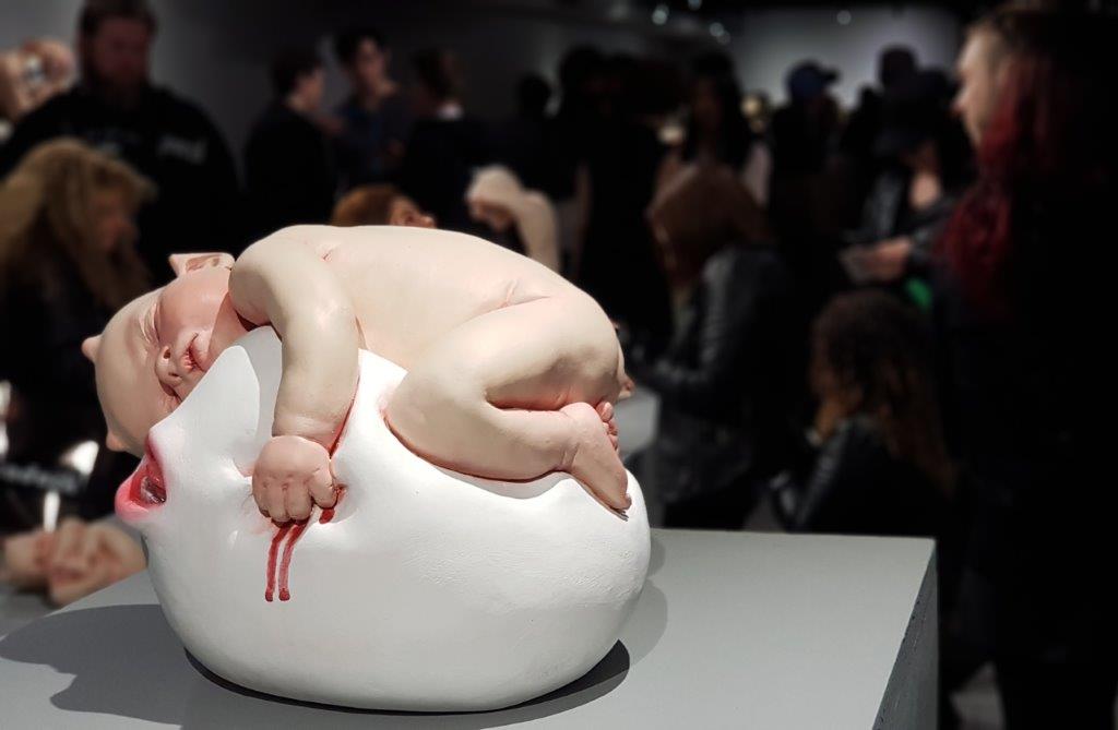 “Unaware #1”, opening night