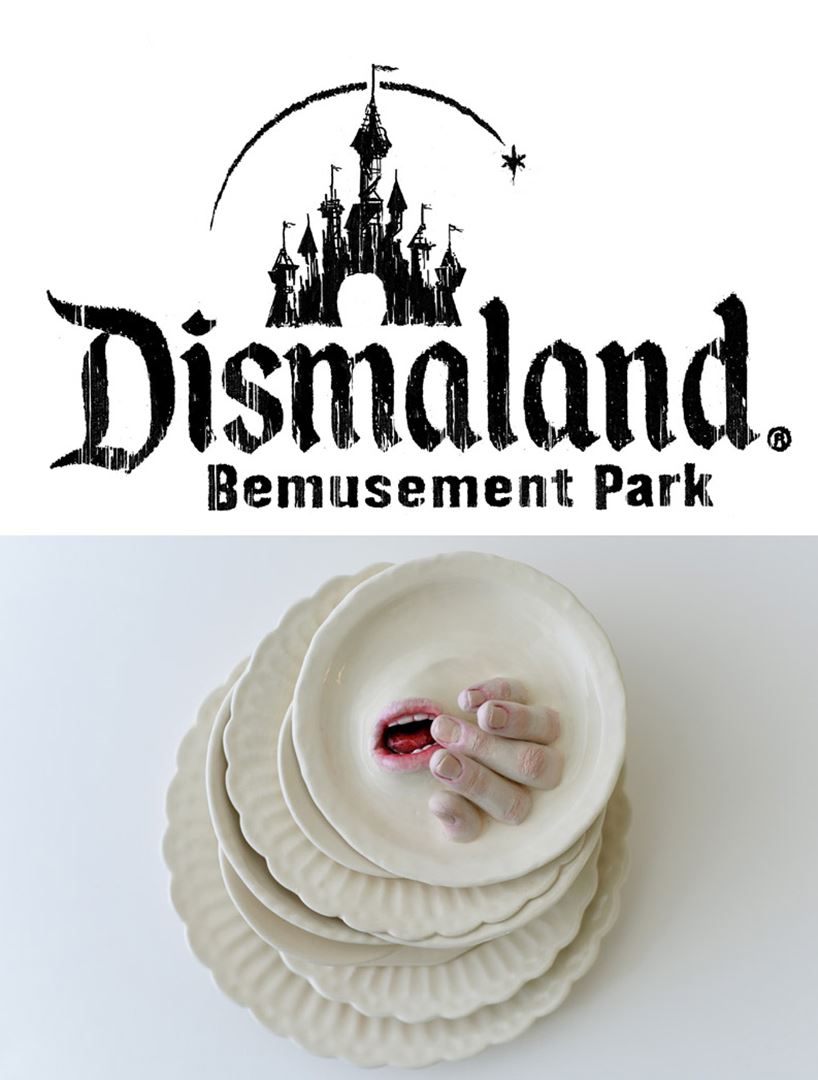 Untitled Feast in Banksy’s Dismaland Bemusement Park, 2015